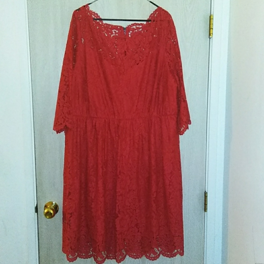 Lane Bryant lace dress